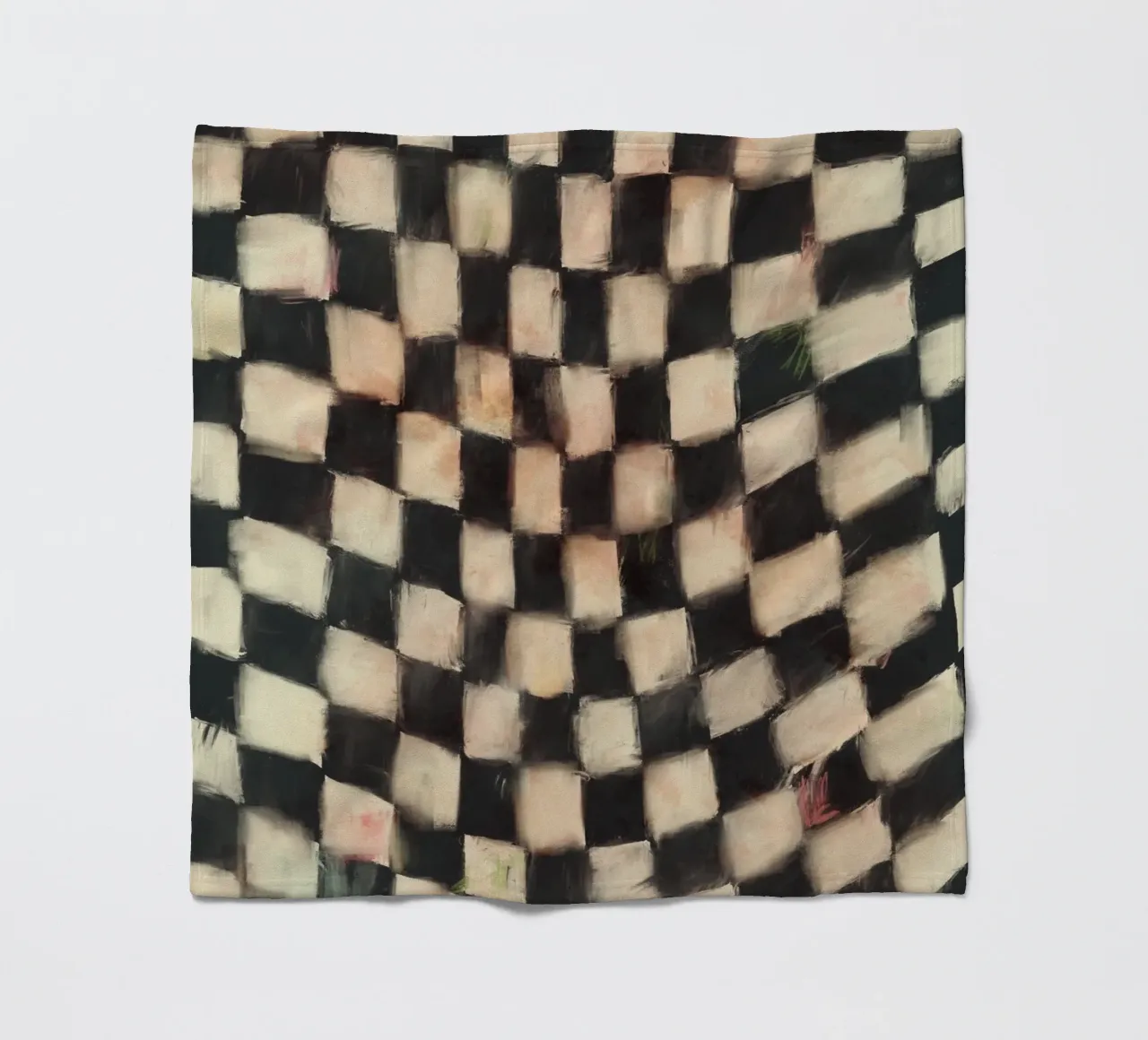 Black And White Checks coperta in pile da treechild