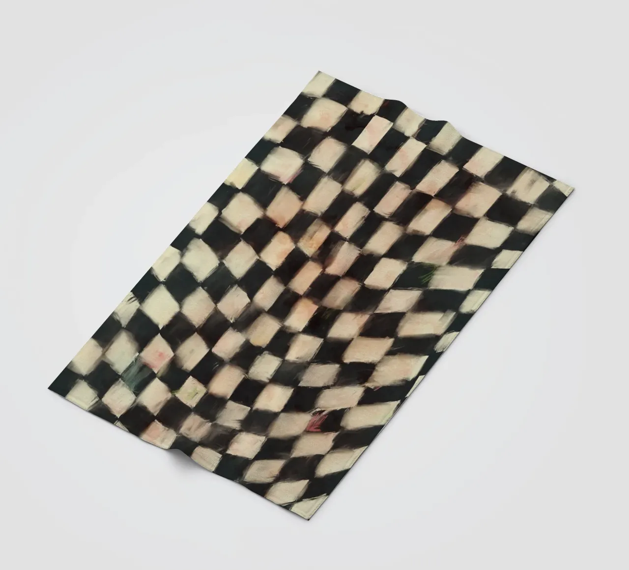 Black And White Checks coperta in pile da treechild