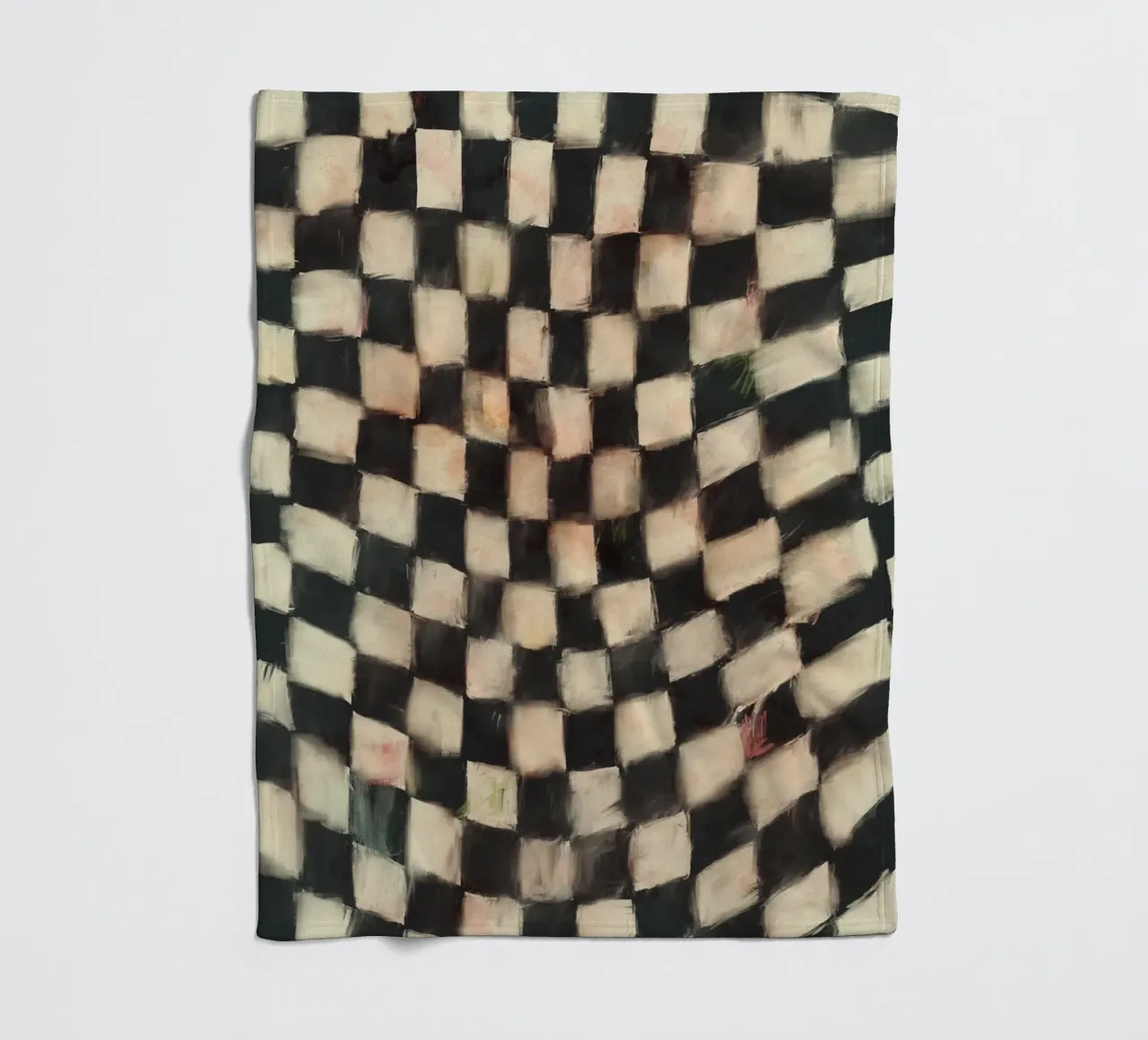 Black And White Checks coperta in pile da treechild