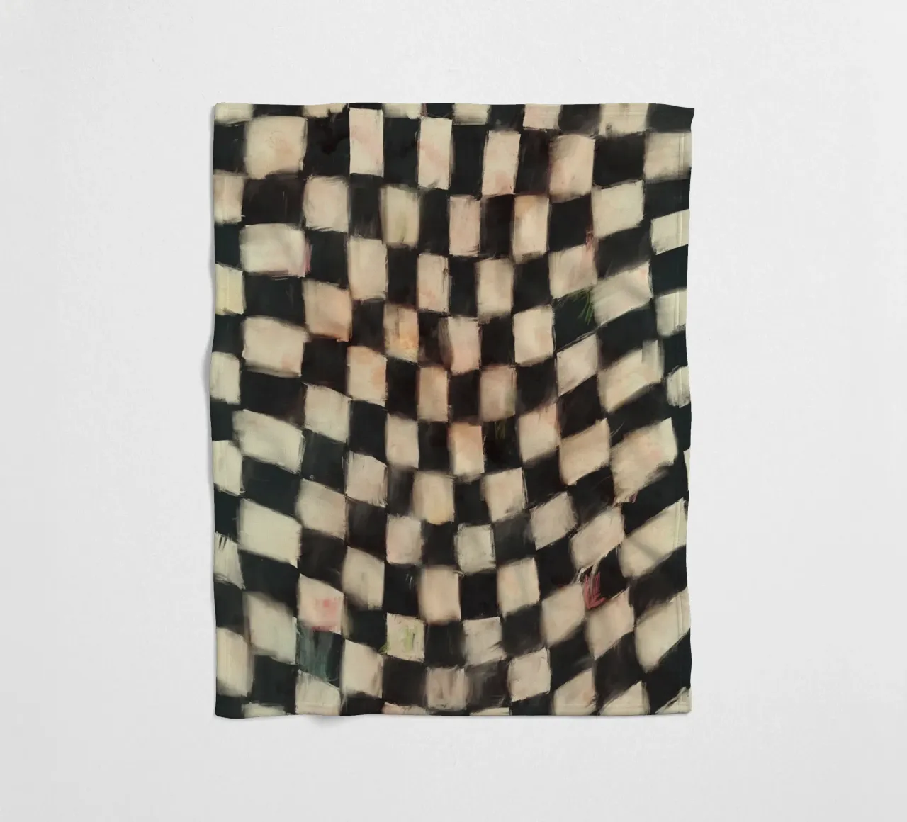 Black And White Checks coperta in pile da treechild