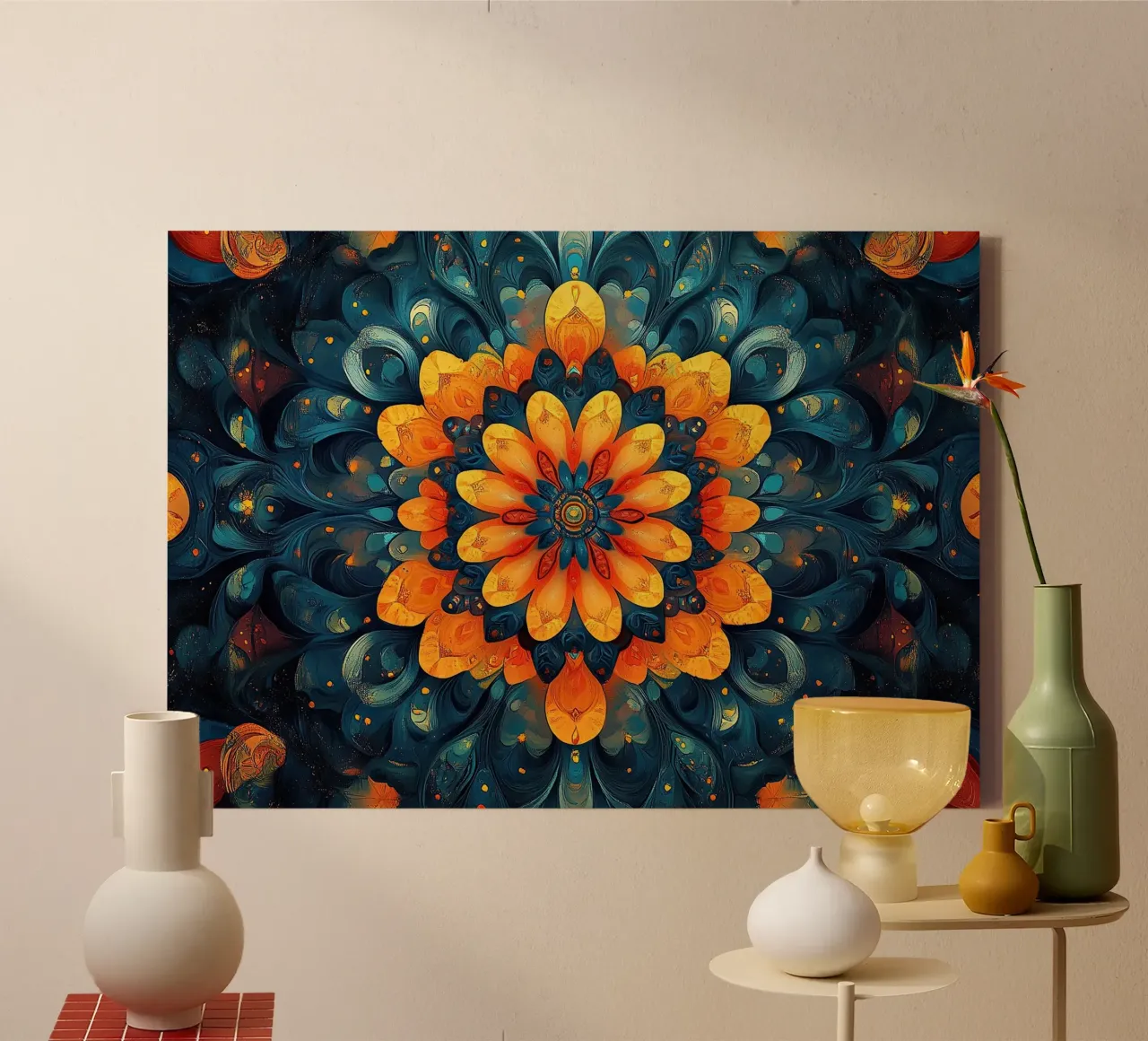 Canvas of Eternal Blossoms canvas by Artful Bloom