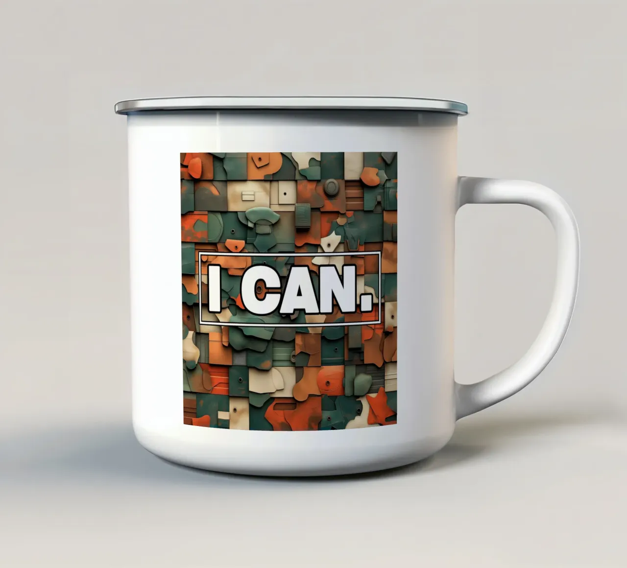 Posso tazza in smalto da Motivate-Today
