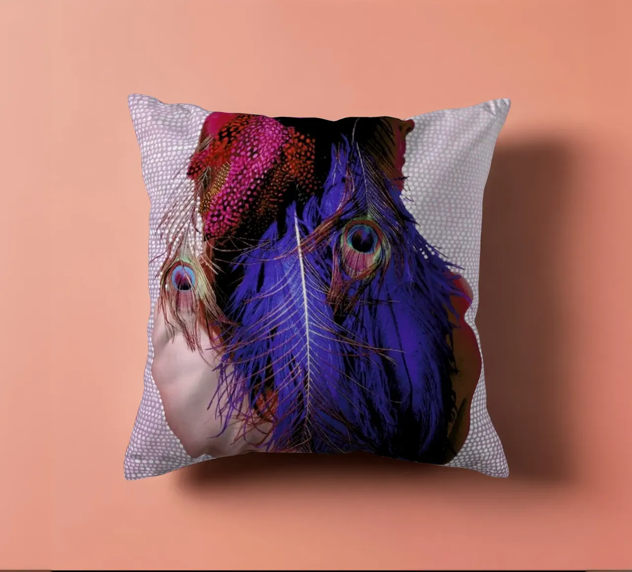 Noise (Feather) cuscino da BlauMaschine