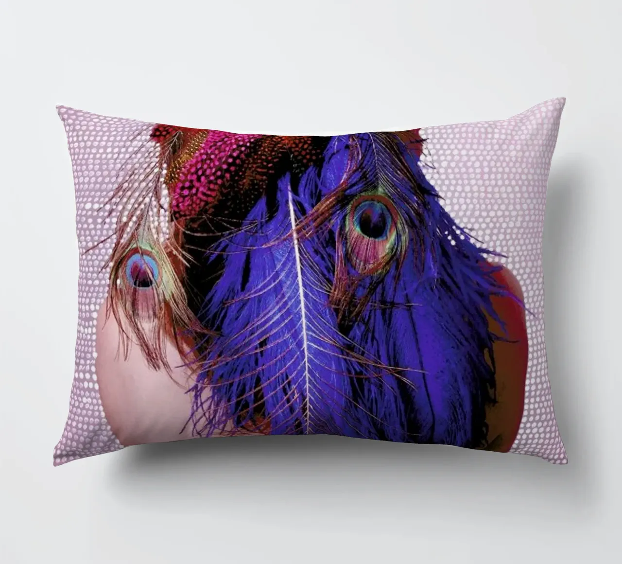 Noise (Feather) cuscino da BlauMaschine