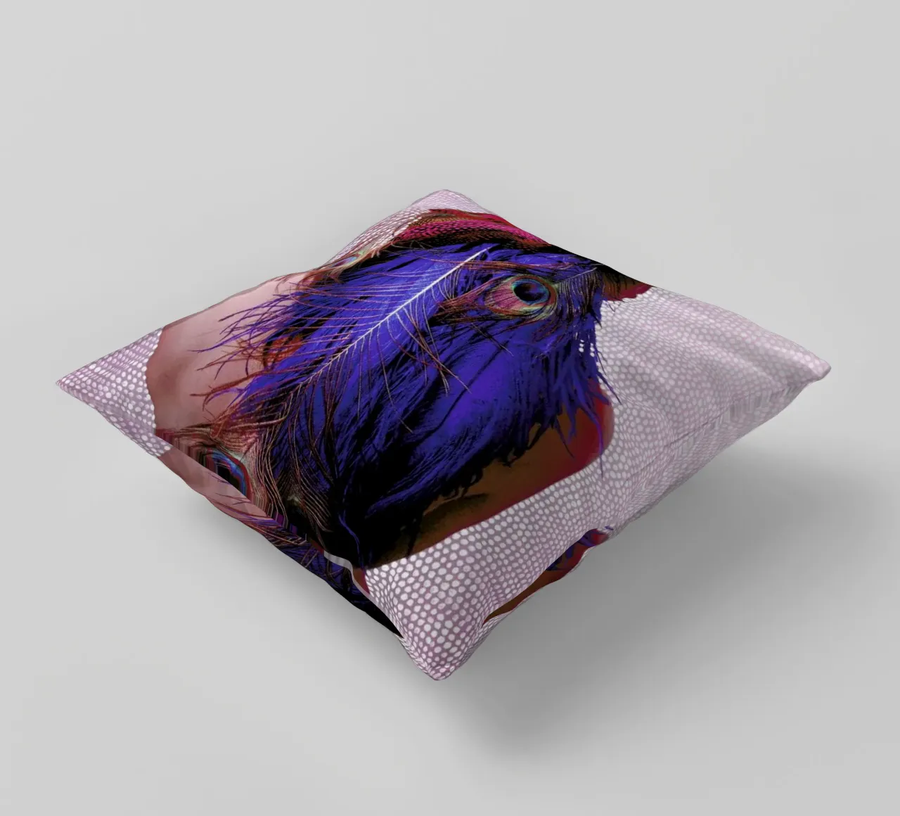 Noise (Feather) cuscino da BlauMaschine