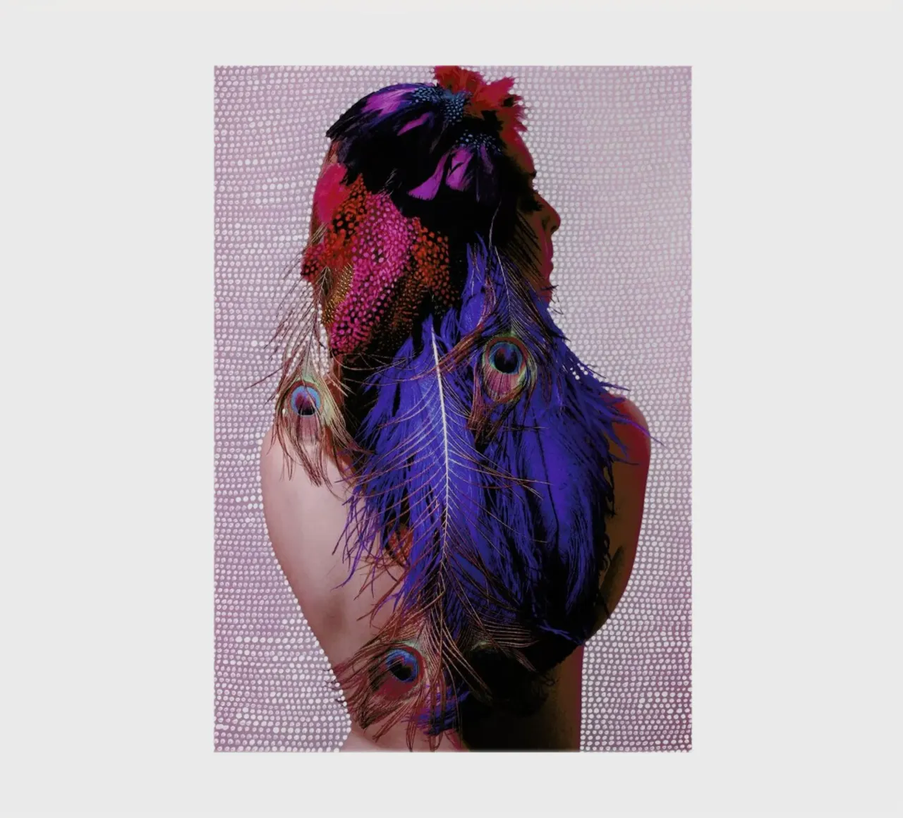 Noise (Feather) notebook by BlauMaschine