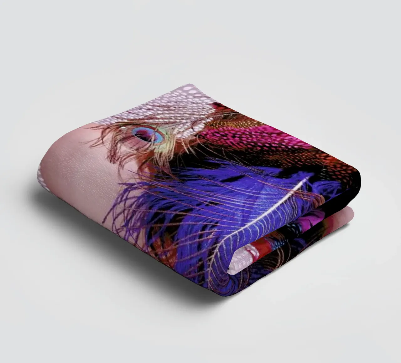 Noise (Feather) asciugamano da bagno da BlauMaschine