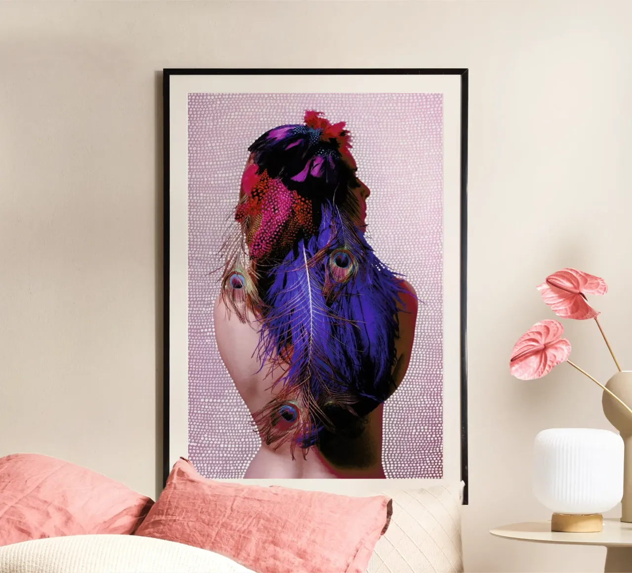 Noise (Feather) poster da BlauMaschine