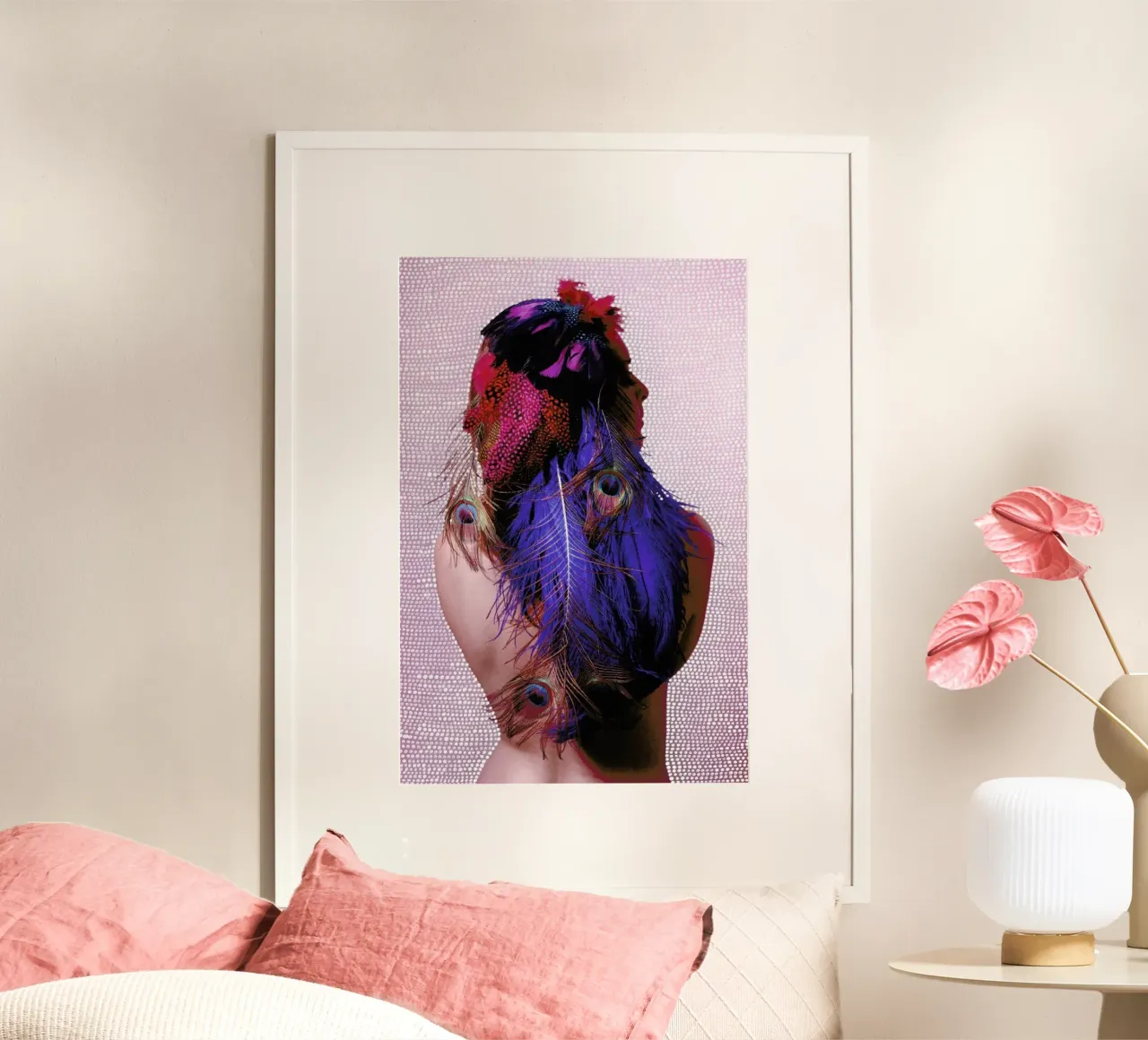 Noise (Feather) poster da BlauMaschine