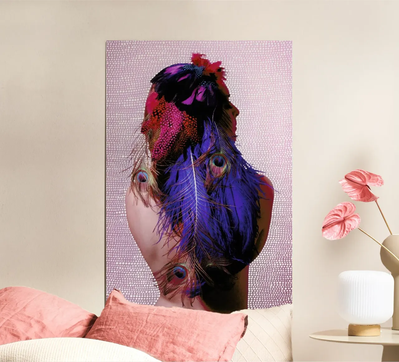 Noise (Feather) poster da BlauMaschine