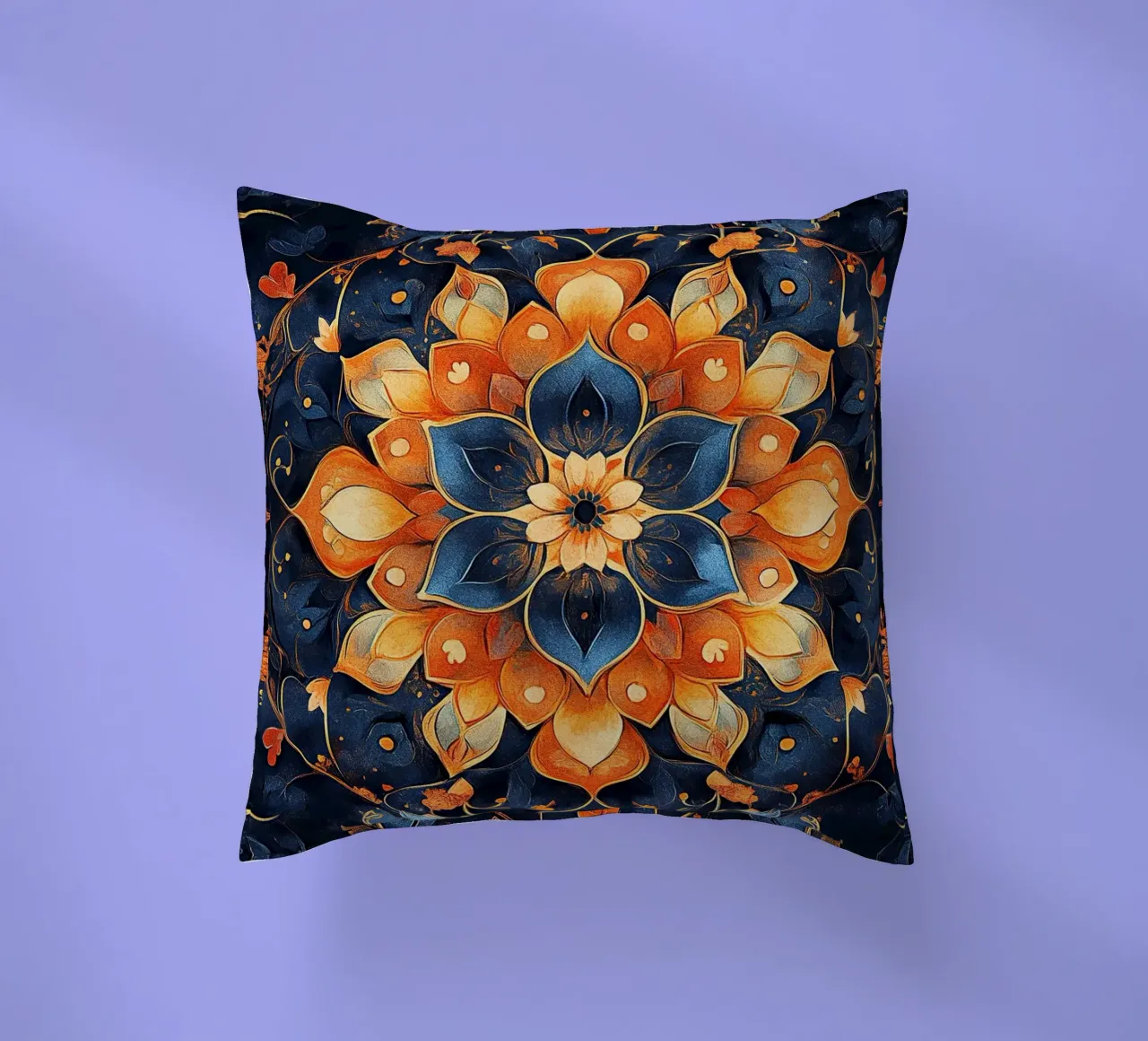 Radiance in Bloom decorative cushion by Artful Bloom
