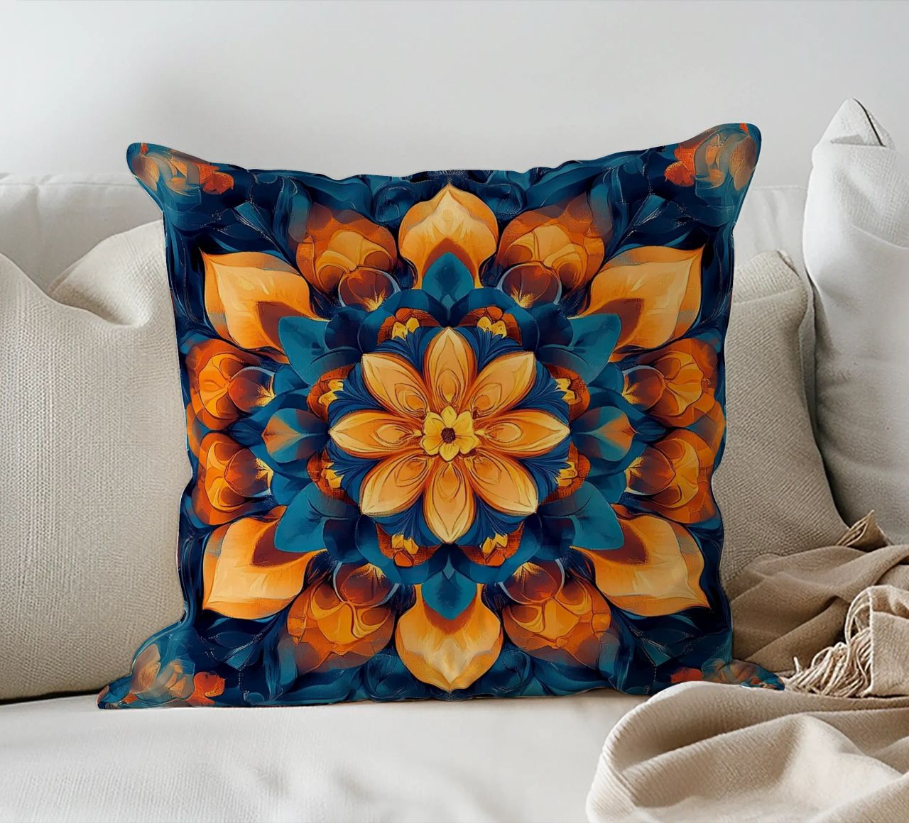 Radiance in Bloom cuscino da Artful Bloom
