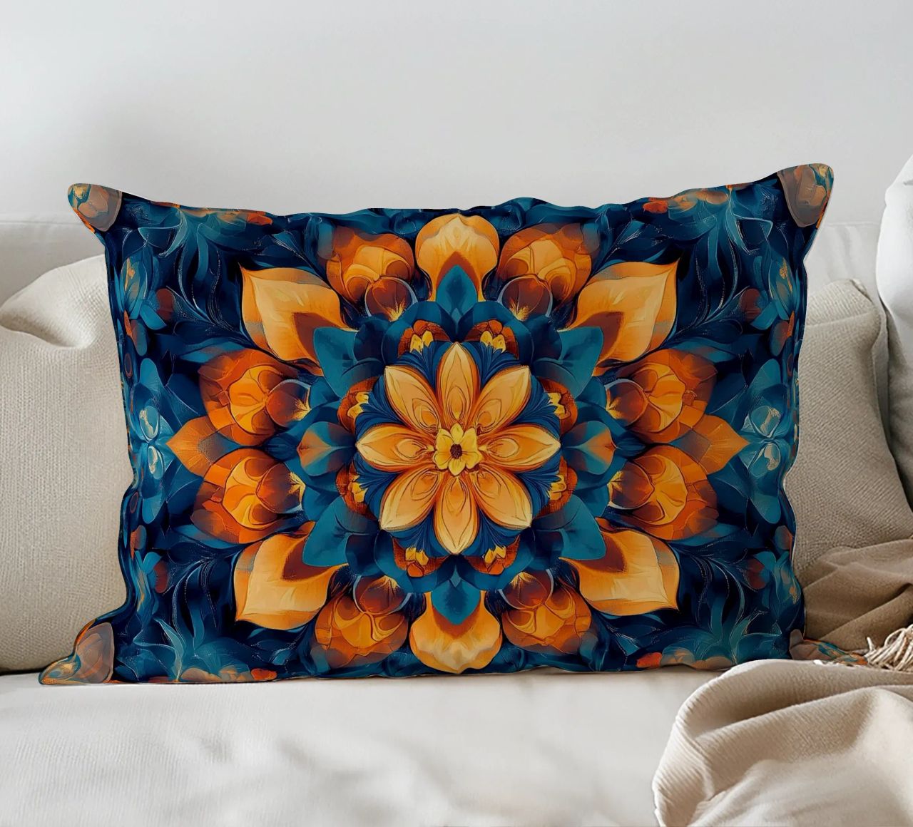 Radiance in Bloom cuscino da Artful Bloom