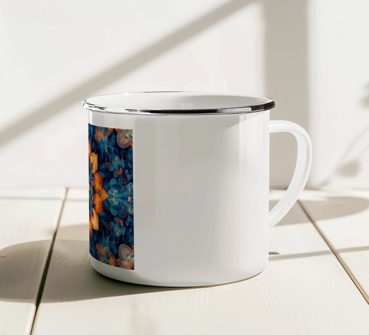 Radiance in Bloom tazza in smalto da Artful Bloom