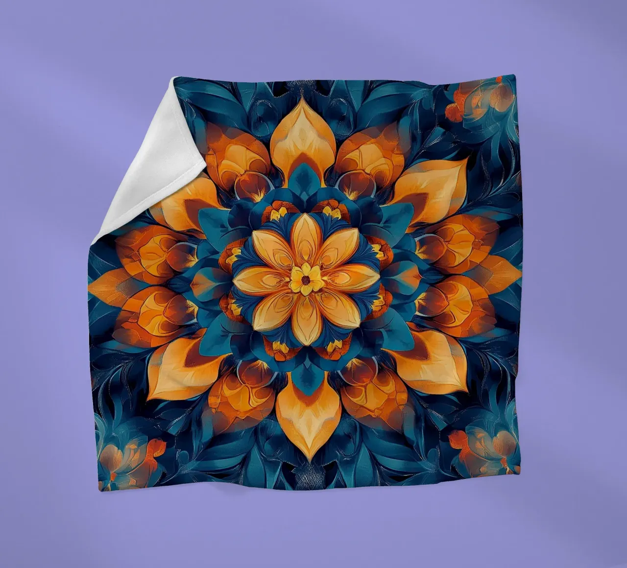 Radiance in Bloom coperta in pile da Artful Bloom
