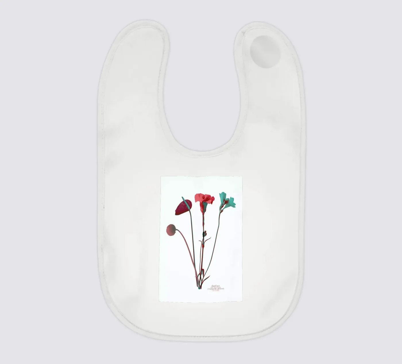 Ode aux Fleurs (Mint) bavaglino da BlauMaschine