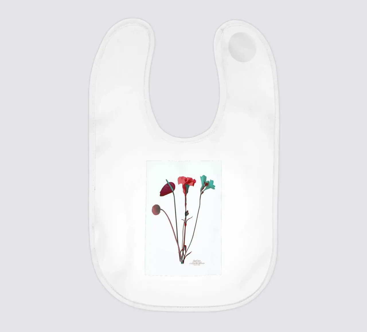 Ode aux Fleurs (Mint) bavaglino da BlauMaschine