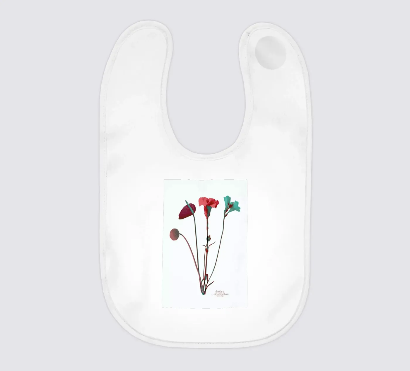 Ode aux Fleurs (Mint) bavaglino da BlauMaschine