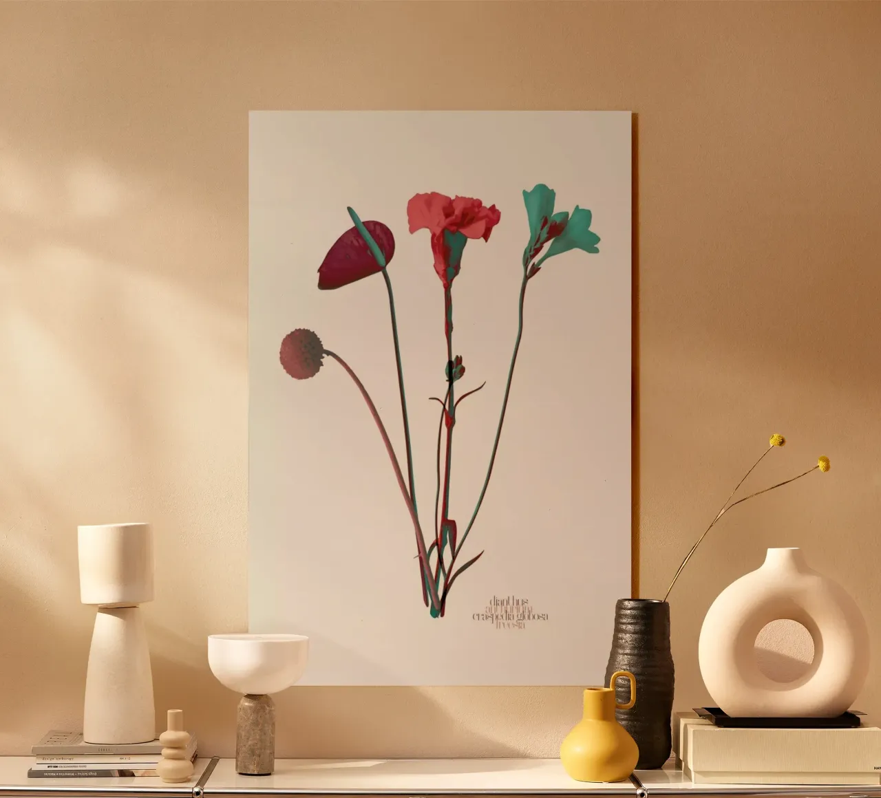 Ode aux Fleurs (Mint) plexiglass da BlauMaschine