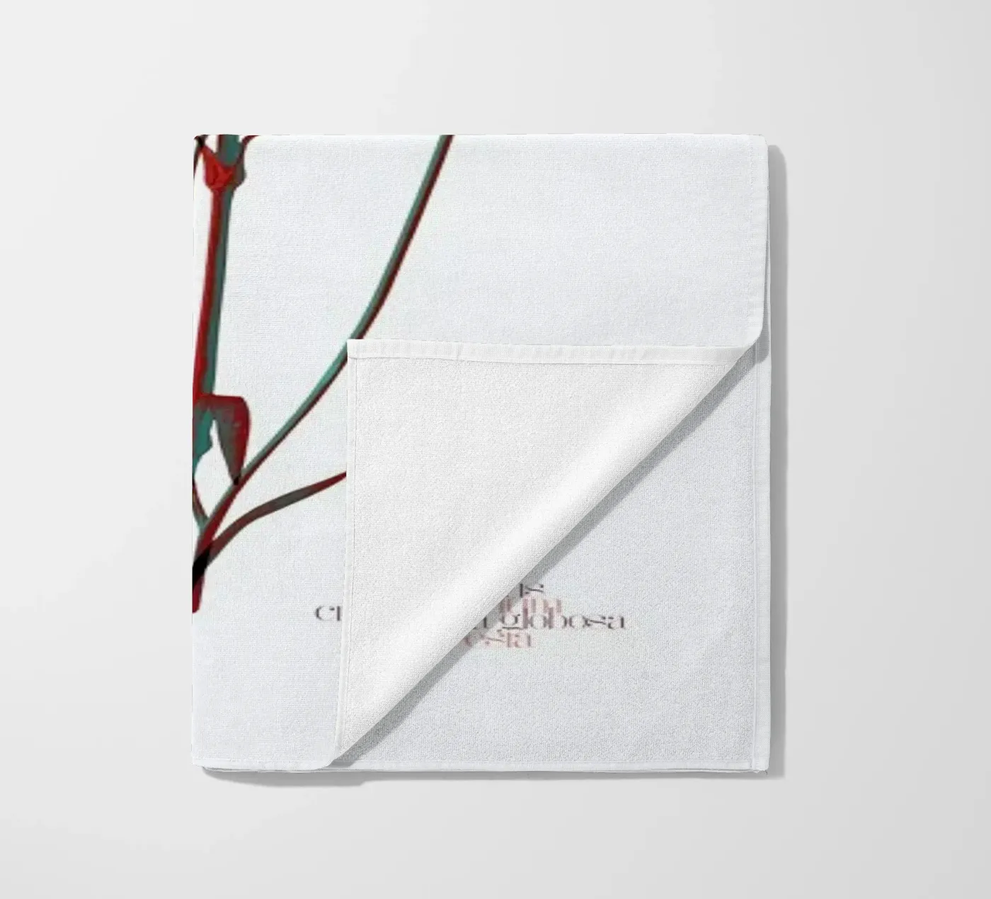 Ode aux Fleurs (Mint) telo mare da BlauMaschine