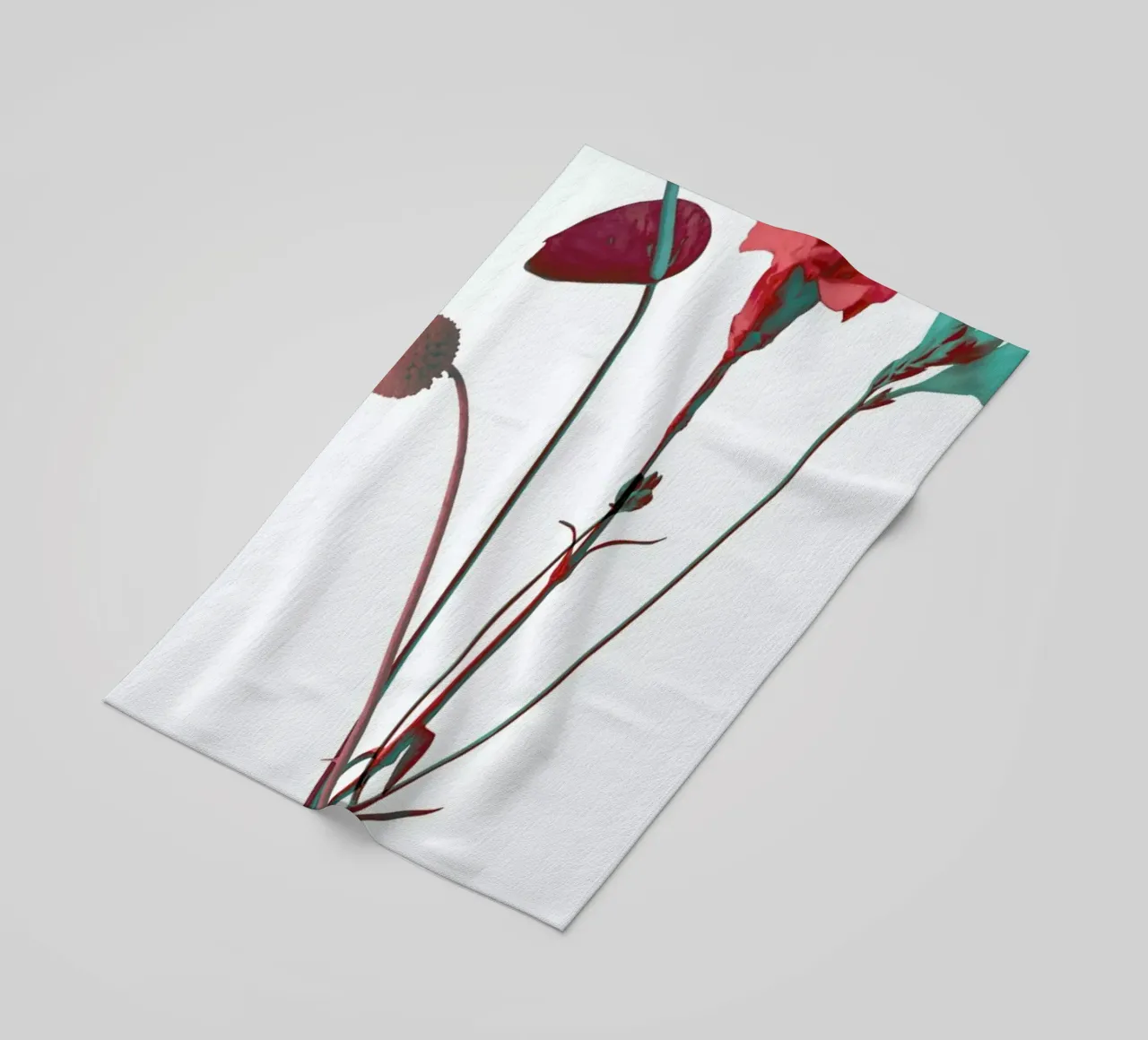 Ode aux Fleurs (Mint) telo mare da BlauMaschine