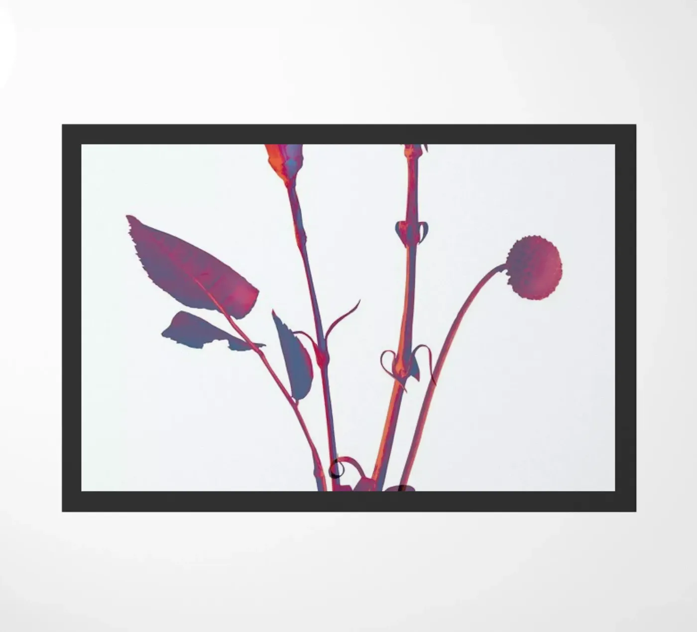 Ode aux Fleurs (Orange) zerbino da BlauMaschine