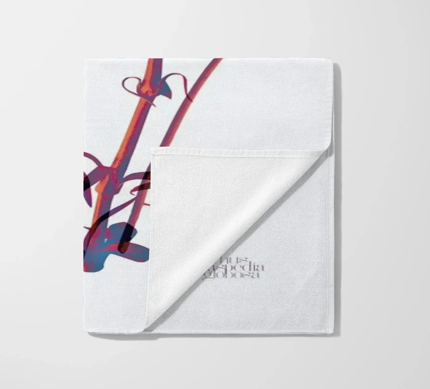 Ode aux Fleurs (Orange) telo mare da BlauMaschine