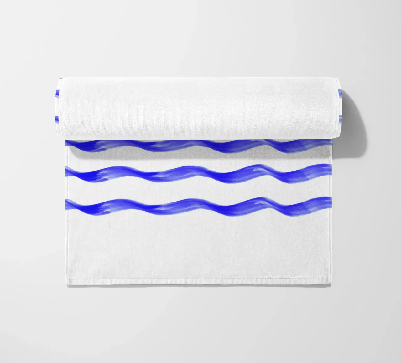 Onde indaco telo mare da color&shape