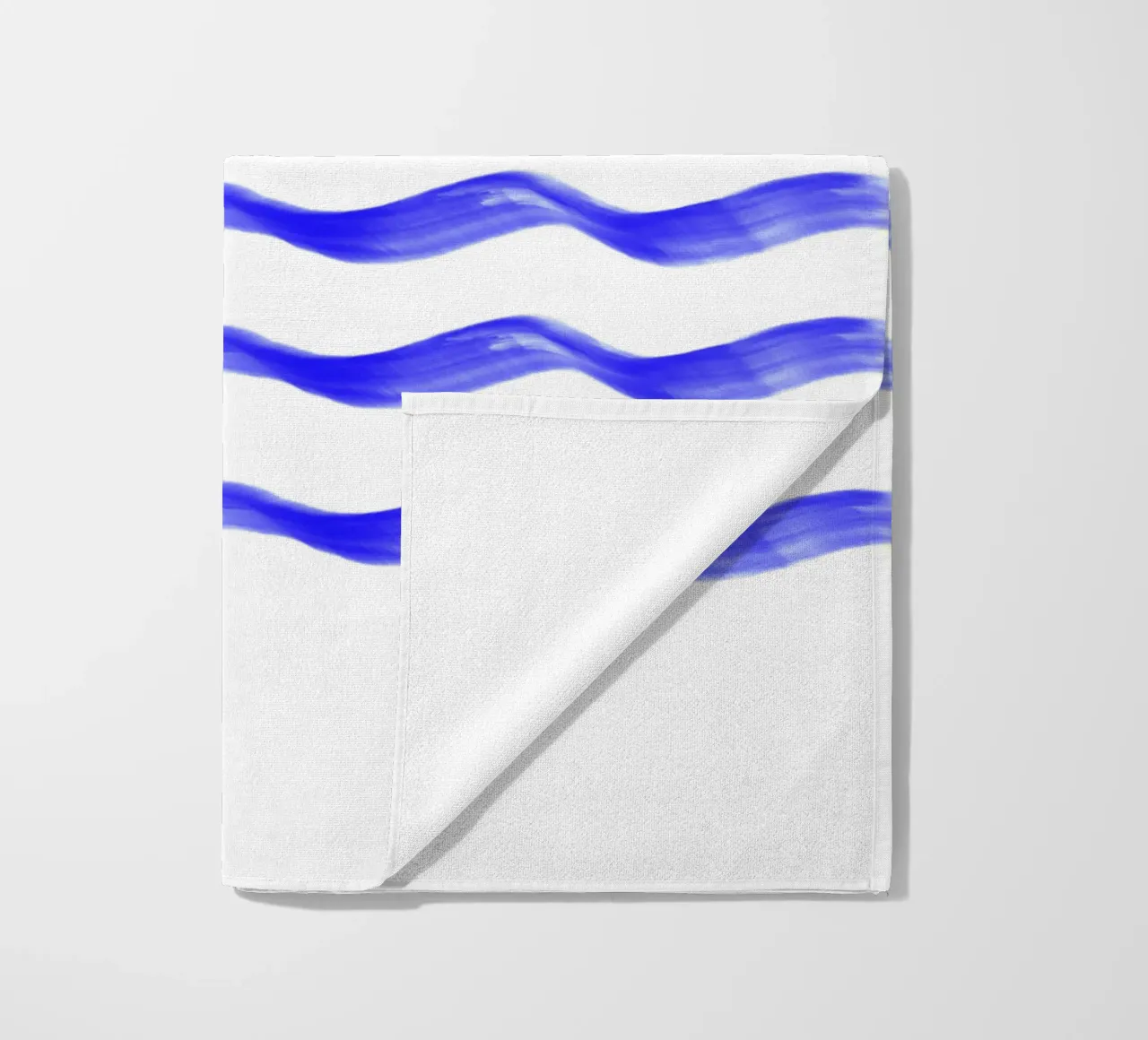 Onde indaco telo mare da color&shape