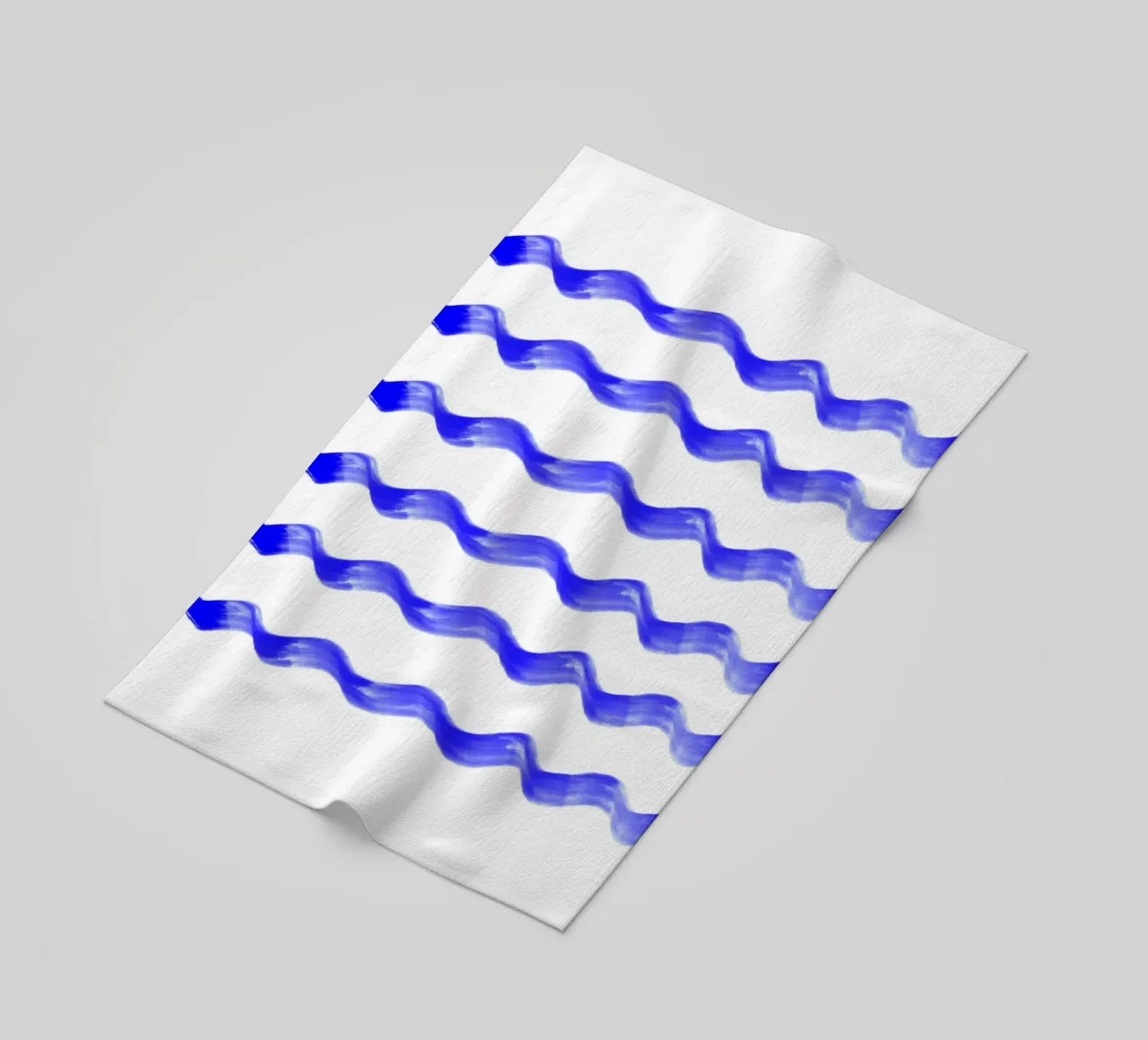 Onde indaco telo mare da color&shape