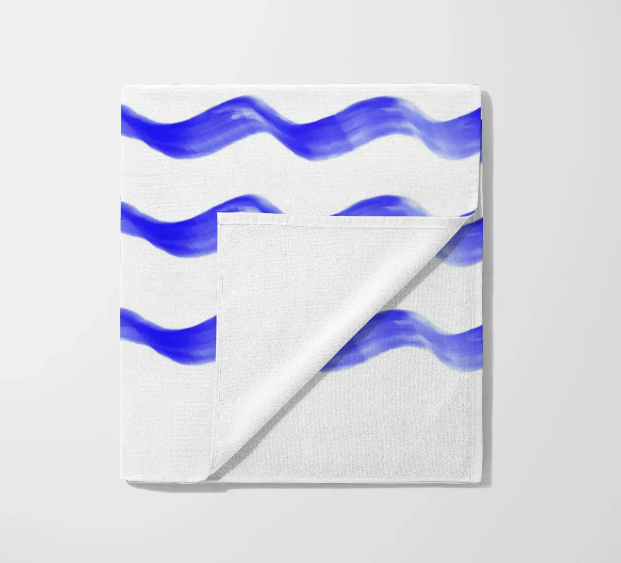 Onde indaco telo mare da color&shape