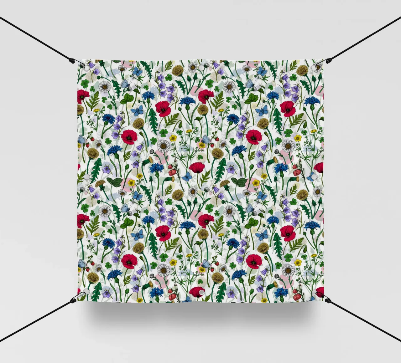 katerina Kirilova - Fiori selvatici telo in pvc da The Artcircle