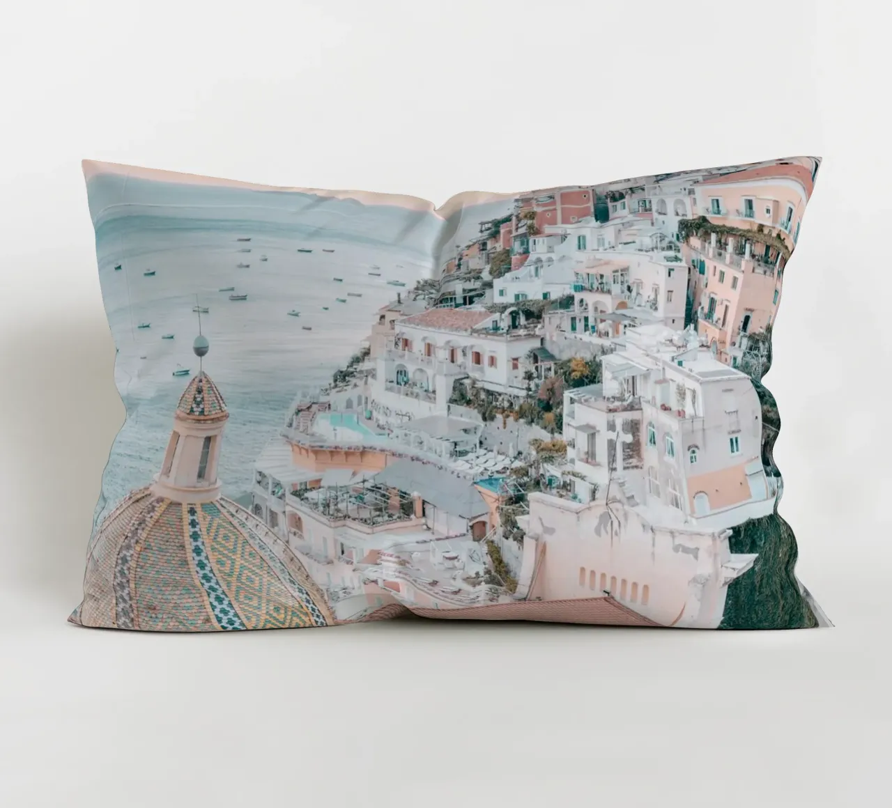 Amalfi Coast Positano Photograph Print, La Dolce Vita cuscino da TheTravelClub