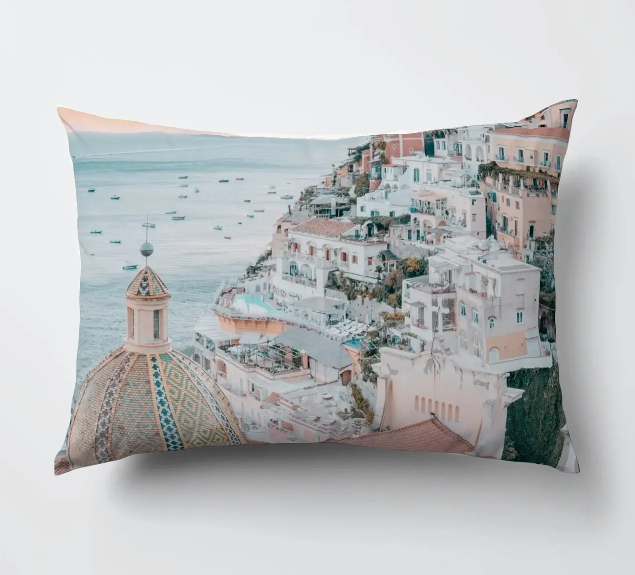 Amalfi Coast Positano Photograph Print, La Dolce Vita cuscino da TheTravelClub