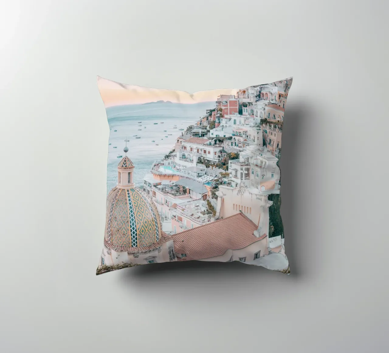Amalfi Coast Positano Photograph Print, La Dolce Vita cuscino da TheTravelClub
