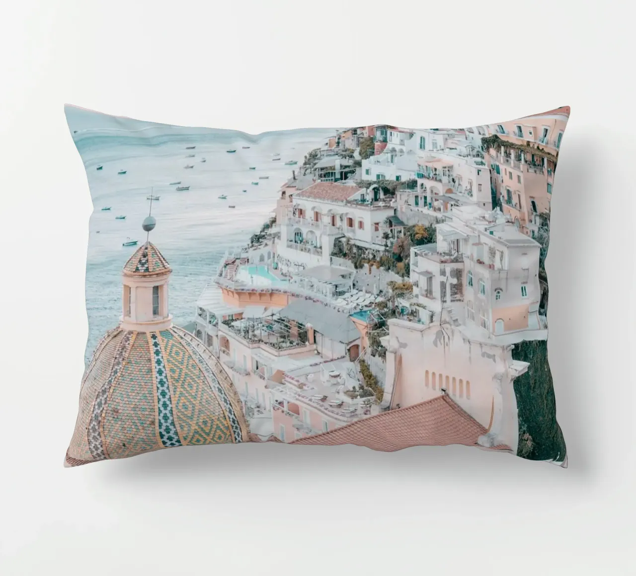 Amalfi Coast Positano Photograph Print, La Dolce Vita cuscino da TheTravelClub