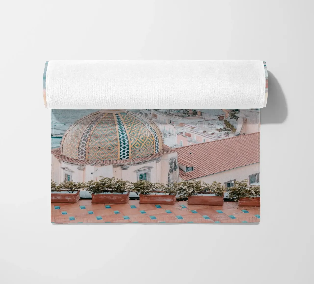 Amalfi Coast Positano Photograph Print, La Dolce Vita telo mare da TheTravelClub