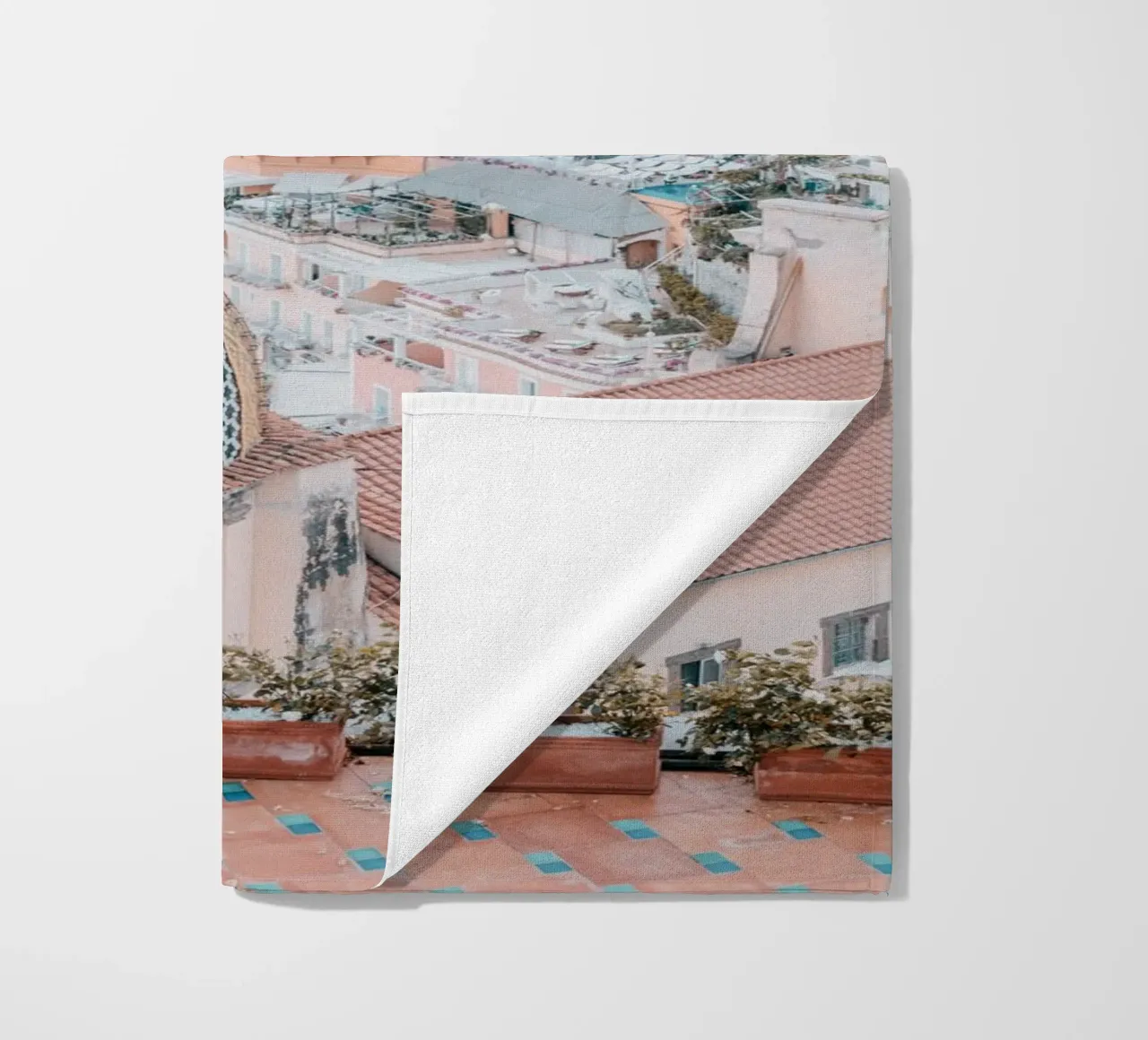 Amalfi Coast Positano Photograph Print, La Dolce Vita telo mare da TheTravelClub