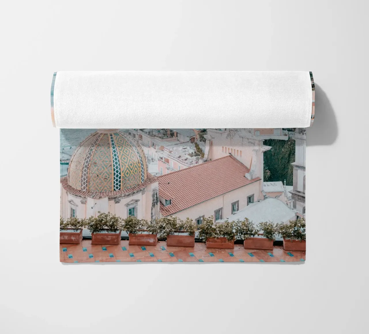 Amalfi Coast Positano Photograph Print, La Dolce Vita telo mare da TheTravelClub