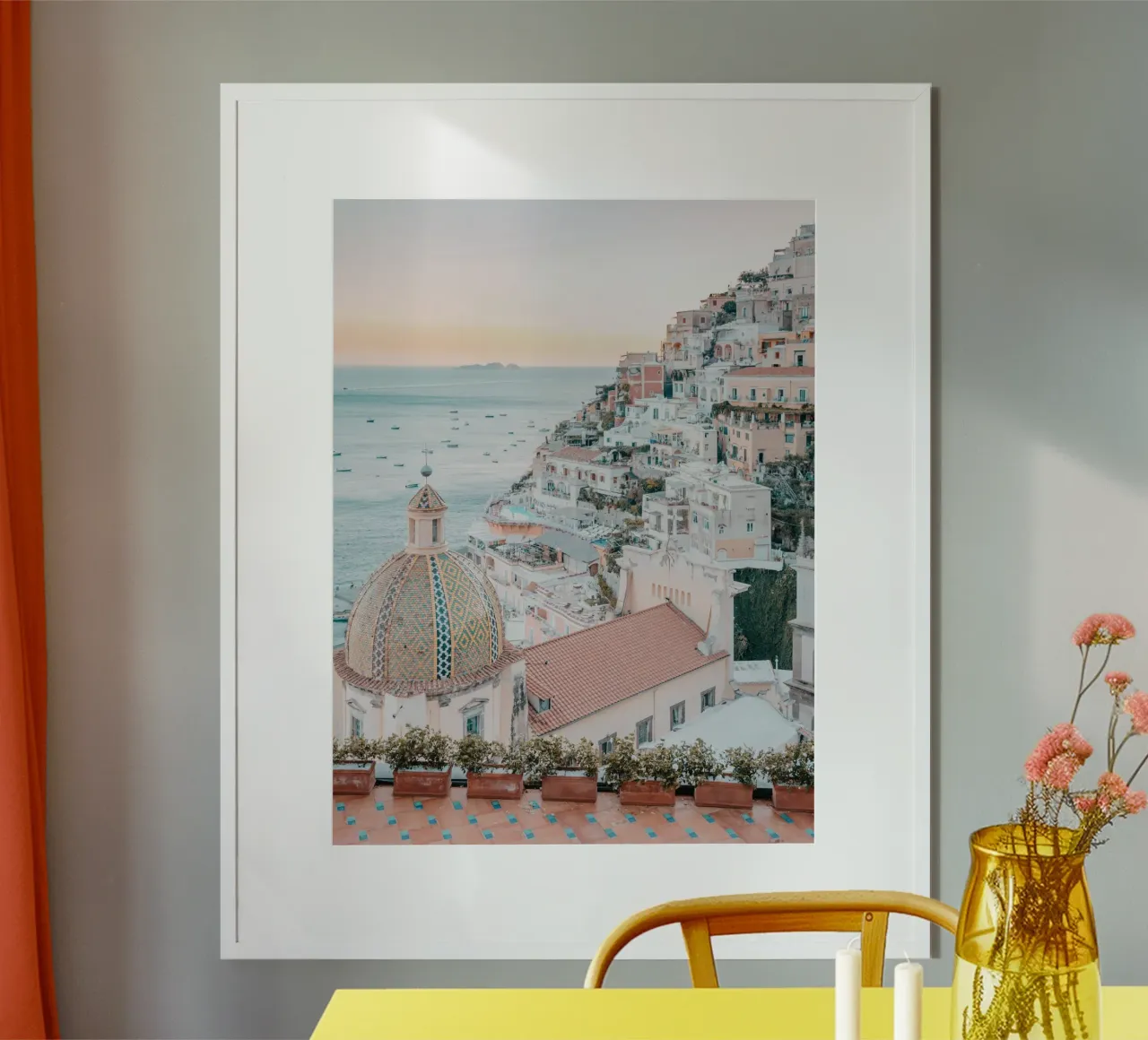 Amalfi Coast Positano Photograph Print, La Dolce Vita carta hahnemühle da TheTravelClub