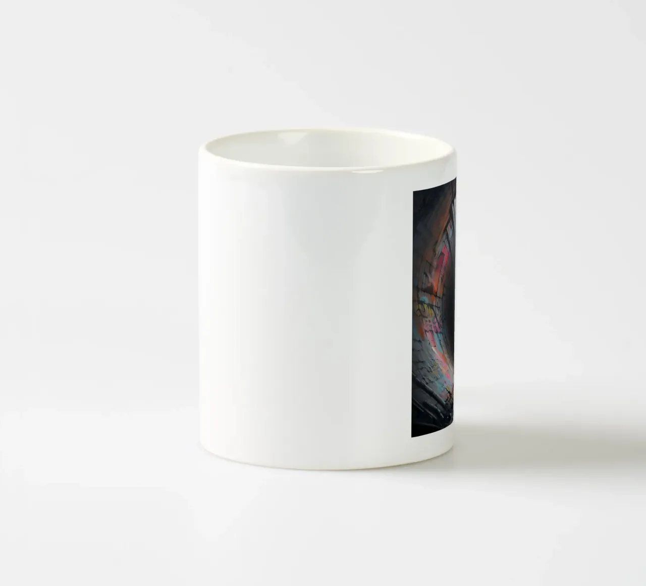 Ragazza con palloncino rosso tazza in ceramica da nomad