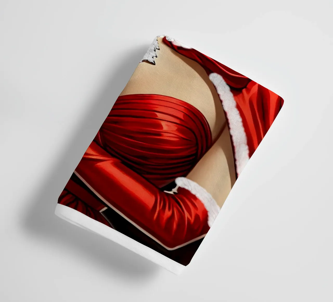 Marilyn en Père Noël serviette de bain de ARTOMATIC