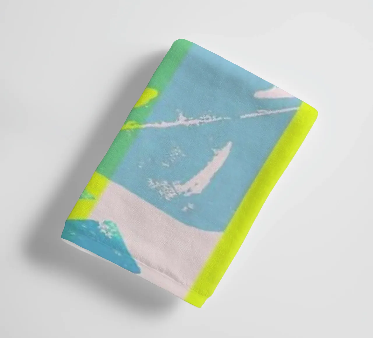 Monstera Neon asciugamano da bagno da Bianca Green