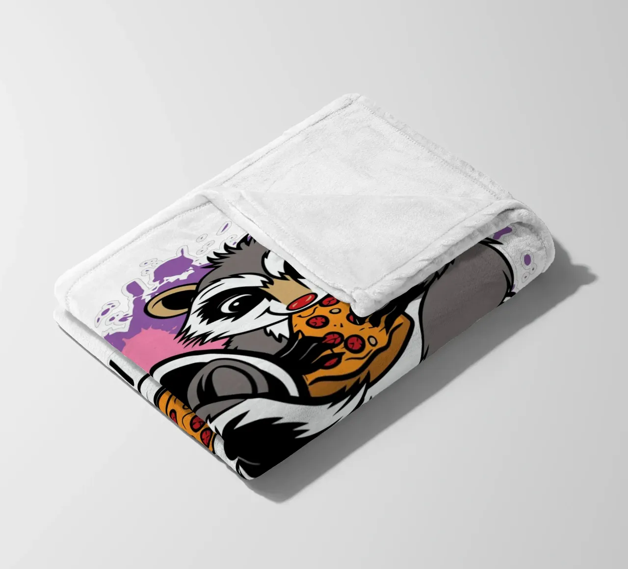 Stay Trashy coperta in pile da edsonramosart