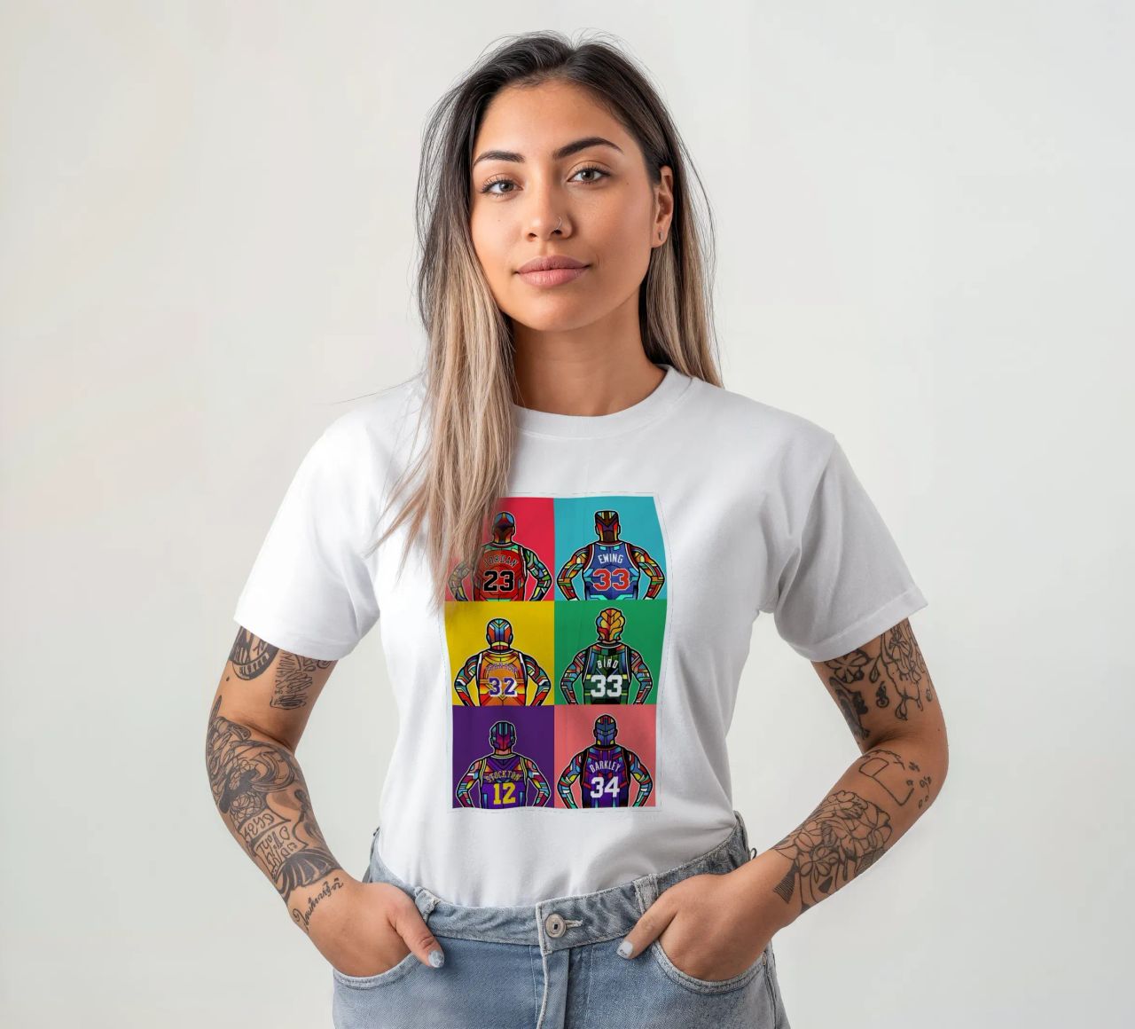 NBA Legends camiseta de Van Orton Design