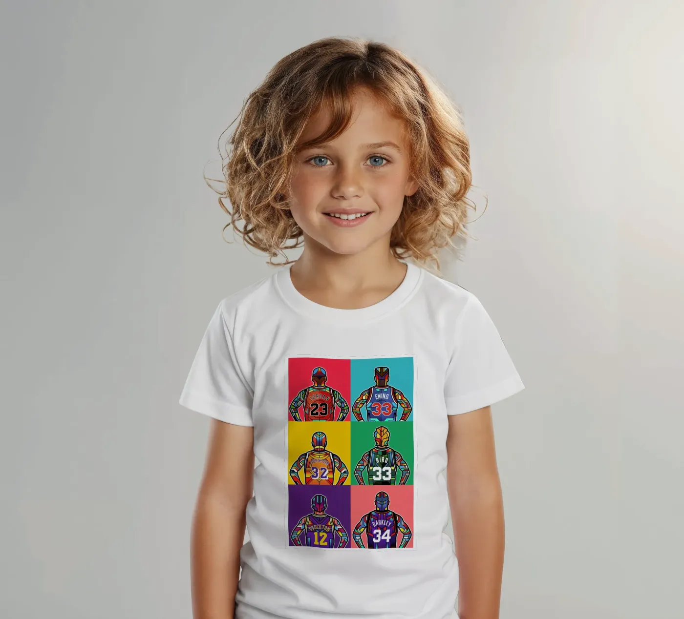 NBA Legends t-shirt bambini da Van Orton Design