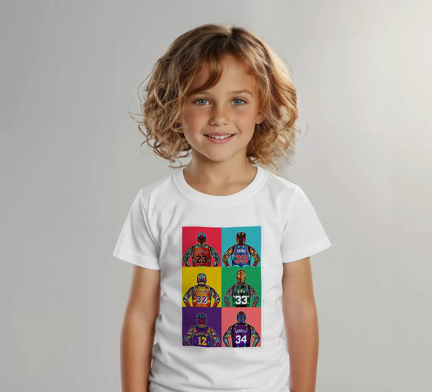 NBA Legends t-shirt bambini da Van Orton Design