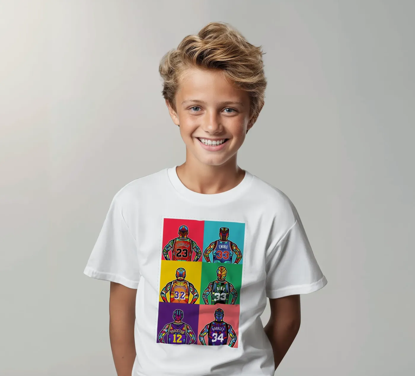 NBA Legends t-shirt bambini da Van Orton Design