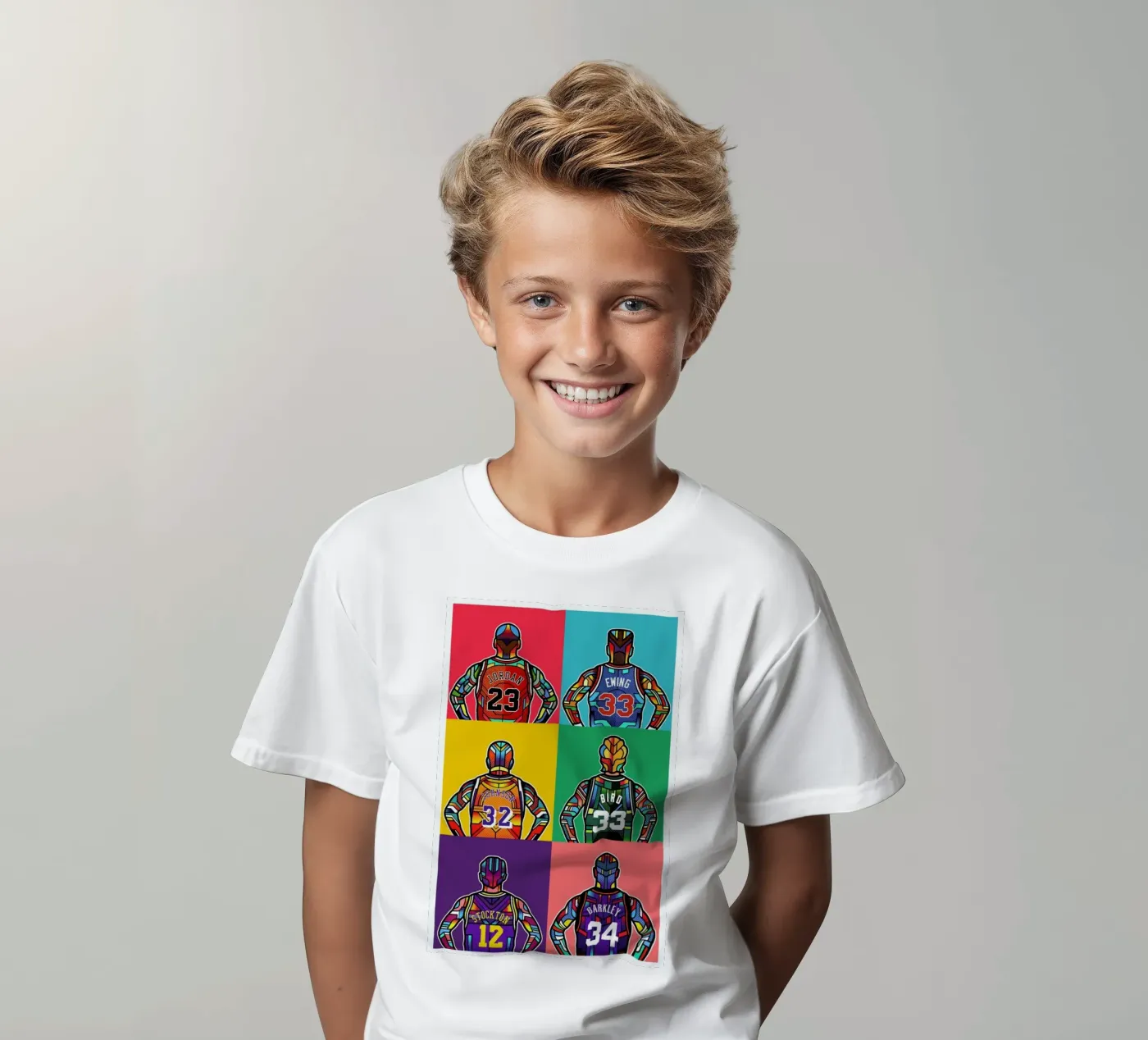 NBA Legends t-shirt bambini da Van Orton Design