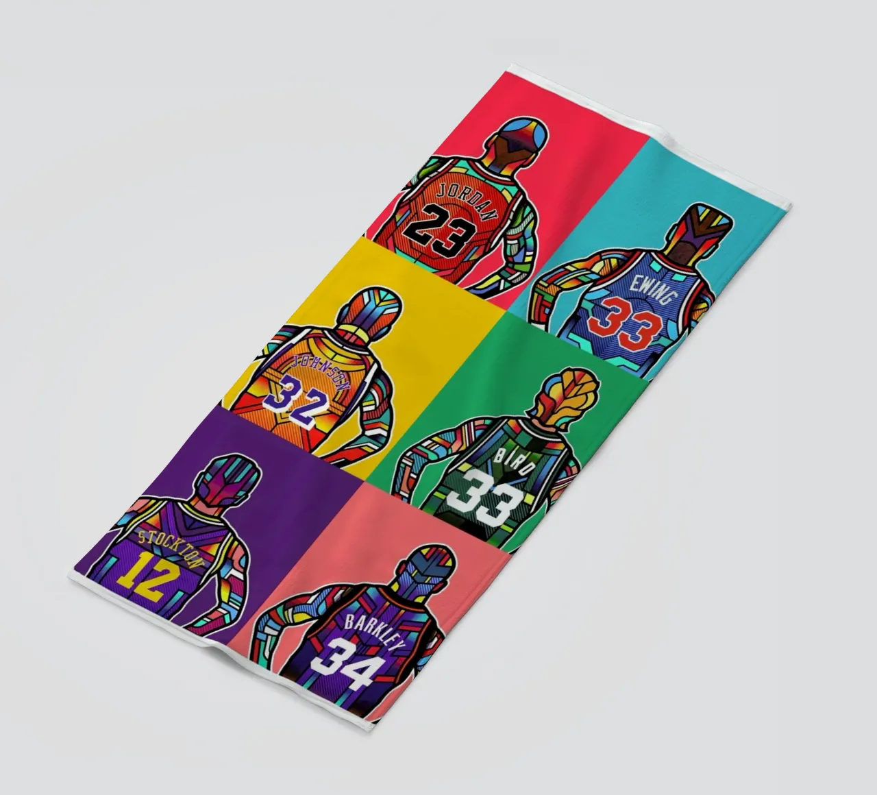 NBA Legends telo mare da Van Orton Design